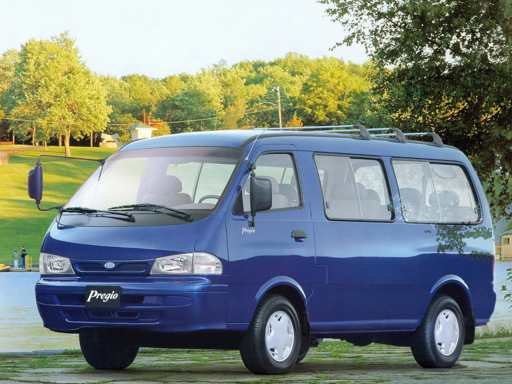 Kia Pregio 1 поколение, минивэн (11.1995 - 11.2003)